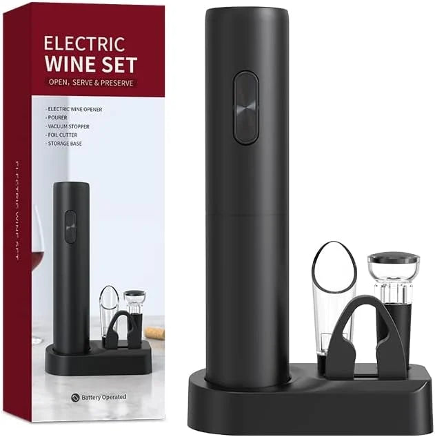 Set de Abridor de Vino Eléctrico