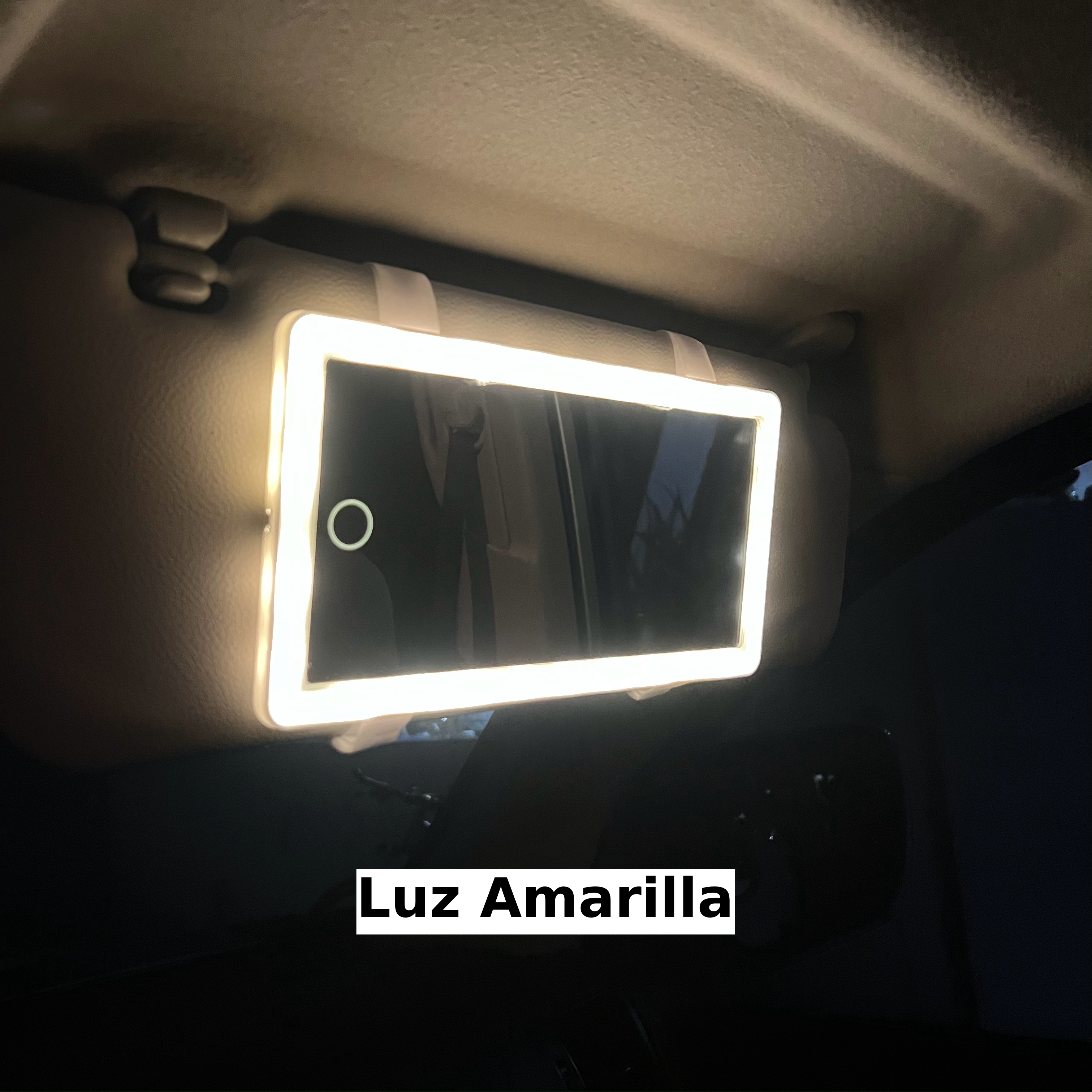 Espejo LED Inalámbrico Recargable para auto